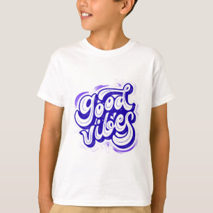 T-shirt voor jongens met goede vibes