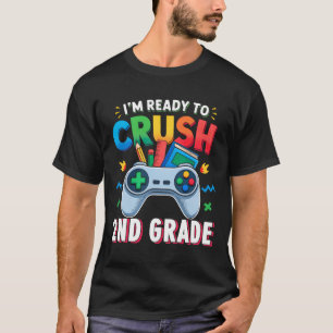 T-shirt voor jongens van 2e klas Videospel CK naar