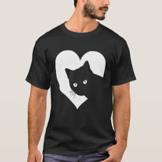 T-shirt voor kattenliefhebber Wie katten leuk vind