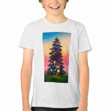 T-shirt voor kerstmis voor jongens