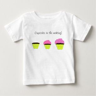 T-shirt voor kinderen 'Cupcake in de maak'
