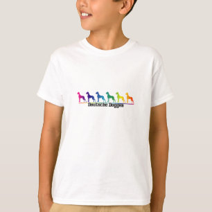 T-shirt voor kinderen Duitse Doggen Duits Alleen