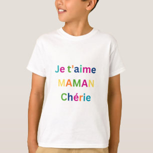 T-shirt voor kinderen Lieve Mama - Moederdag cadea
