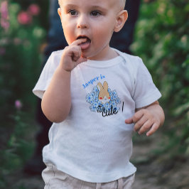 T-shirt voor kleine kinderen met een leuk konijn o