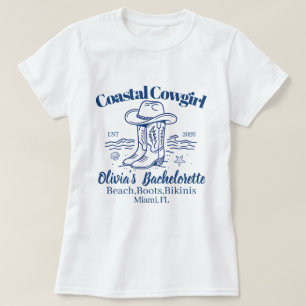 T-Shirt voor kusterkrijgermeisjes voor vrijgezelle