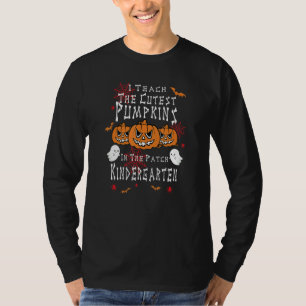 T-shirt voor leraren herfstseizoen Ik onderwijzer 