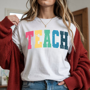 T-Shirt voor Leraren, Terug naar School Docent