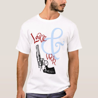 T-shirt voor liefdesorganisatie en oorlogen