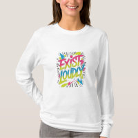 T-shirt voor luide uitspraak