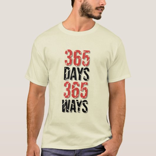 T-shirt voor man (Voorkant)