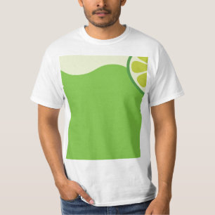 T-shirt voor mannen cocktail citroen