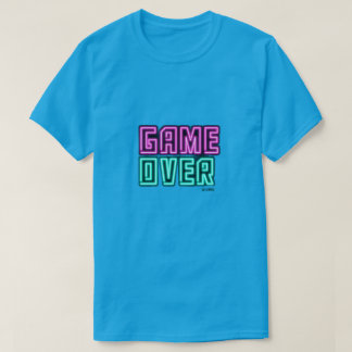T-shirt voor mannen Game Over Neon Gamer