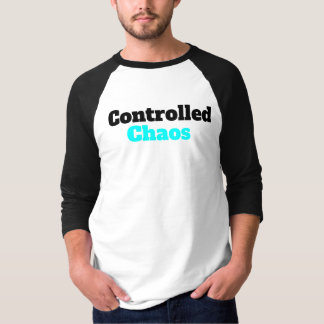 T-shirt voor mannen met gecontroleerde chaos-honkb