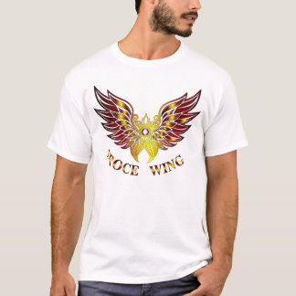 T-Shirt voor Mannen met Krachtige Vleugels