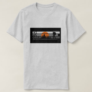 T-shirt voor mannen Ontdek Avontuur Wandelingen