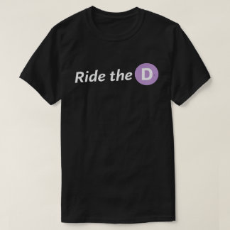 T-shirt voor mannen Ride the D Basic