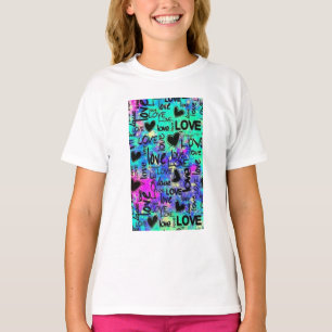 T-shirt voor meisjes - Comfortabele alledaagse Ess