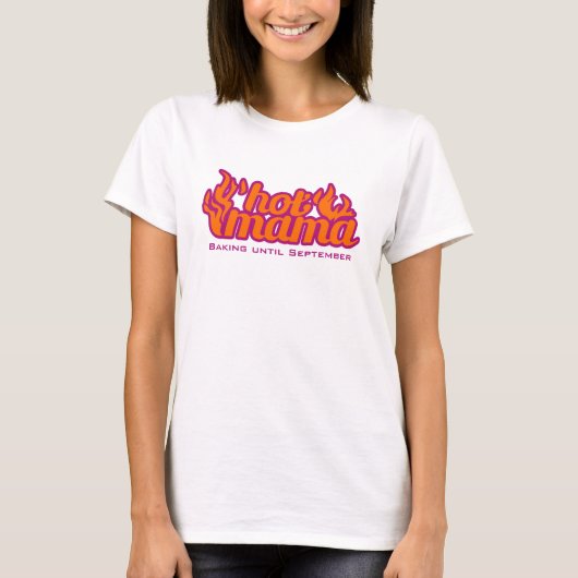 T-shirt voor moederschap warm moederschap (Voorkant)