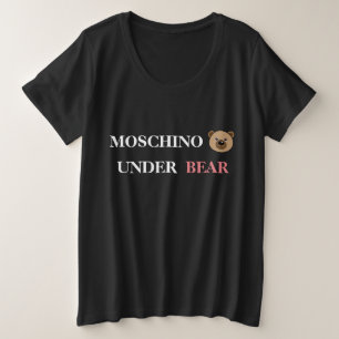 T-shirt voor moschino-vrouwen