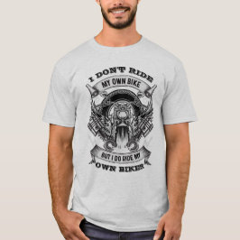 T-shirt voor motorliefhebbers