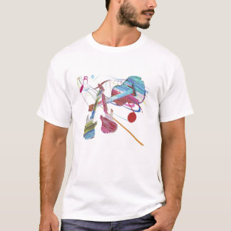 t-shirt voor muziekkunst