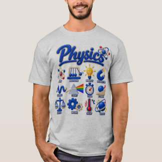 T-shirt voor natuurkundeleraar, Science STEM T-shi