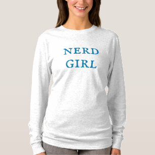 T-shirt voor nerdmeisjes