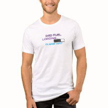 T-shirt voor papa: brandstof laden, even wachten -