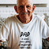 T-shirt voor papa waardering
