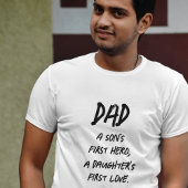 T-shirt voor papa waardering