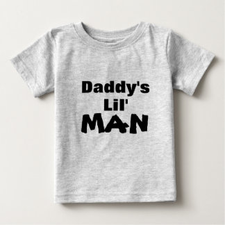 T-shirt voor papa's jongen - "Papa's kleine man"