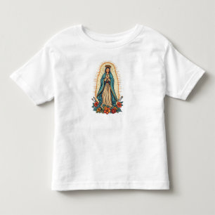 T-shirt voor peuters met de Maagd van Guadalupe
