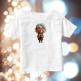 T-shirt voor peuters met Kerstman Elf