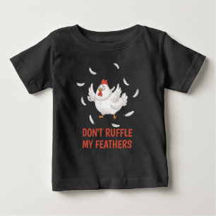 T-shirt voor peuters met kippenveren