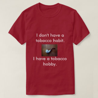 T-shirt voor pĳprokers