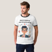 T-shirt voor professionele uitsteller (Voorkant volledig)