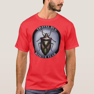 T-shirt voor reddingsteams voor reisfouten