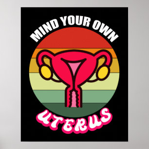 T-shirt voor reproductieve rechten  Pro-keuze T-sh Poster