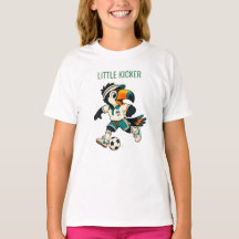 T-shirt voor Retro Kids Voetbal • Aangepaste Toeka