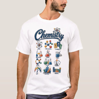 T-shirt voor scheikundeleraar, Science STEM T-shir