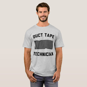 T-shirt voor tapetechnicus met scherpe tand