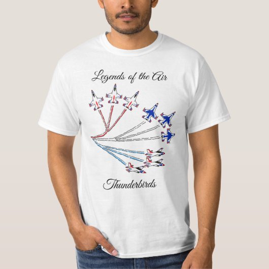 T-shirt voor Thunderbird (Voorkant)
