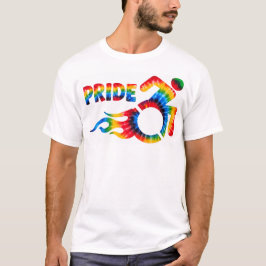T-shirt voor trots op een beperking (Ontwerp 3)