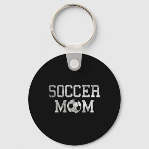 T-shirt voor trotse voetbalmoeder, leuk sportcadea sleutelhanger
