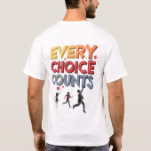 T-shirt voor verdiende gezondheid (Achterkant)