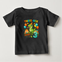 T-shirt voor verjaardag peuter – Mooie drie rex di