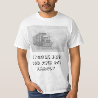 T-shirt voor vrachtwagenliefhebbers