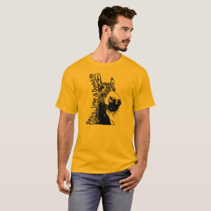T-Shirt voor vrede, liefde en sleutels