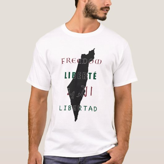 T-shirt voor vrijheid (Voorkant)