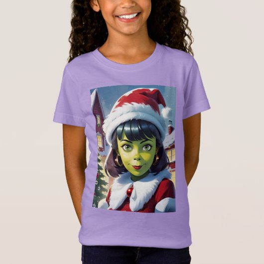 T-shirt voor vrolijk kerstfeest (Voorkant)